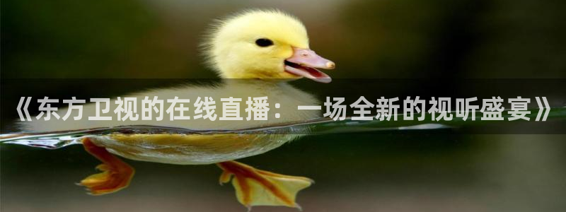 下载龙门直播：《东方卫视的在线直播：一场全新的视听盛宴》